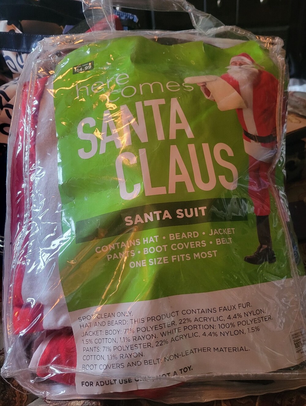 Santa Claus Adult Outfit